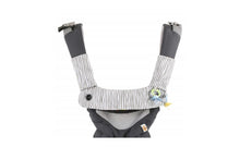 Load image into Gallery viewer, Drool and teething pads PINK HERRINGBONE