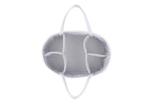 Load image into Gallery viewer, Large cotton rope diaper caddy GRAY