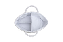 Load image into Gallery viewer, Cotton rope diaper caddy OATMEAL SANDY BEIGE