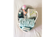 Load image into Gallery viewer, Cotton rope diaper caddy OATMEAL SANDY BEIGE