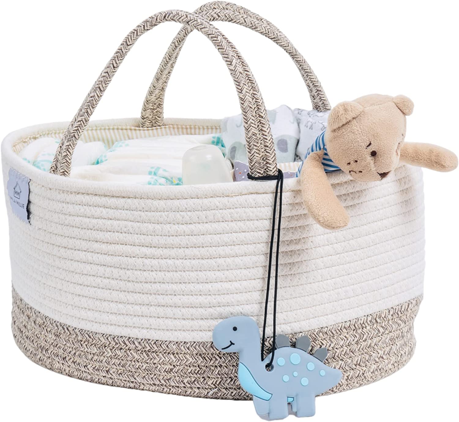 Cotton rope hot sale diaper caddy