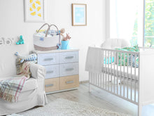 Load image into Gallery viewer, Cotton rope diaper caddy BROWN
