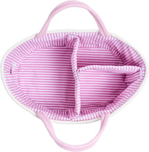 Load image into Gallery viewer, Cotton rope diaper caddy PINK