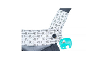 Drool and teething pads GRAY ARROW
