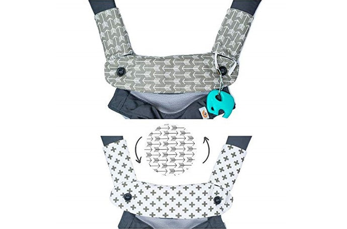 Drool and teething pads 2 PACKS ARROW CROSS
