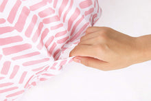Load image into Gallery viewer, Lounger cover PINK HERRINGBONE