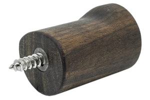 Wooden wall wooks 4 PACK WALNUT - Mila Millie