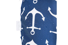 Load image into Gallery viewer, Minky nursing pillow cover BLUE ANCHOR
