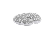 Load image into Gallery viewer, Minky nursing pillow cover GRAY ARROW