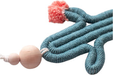 Load image into Gallery viewer, Macrame wall hanging BLUE GREEN - Mila Millie
