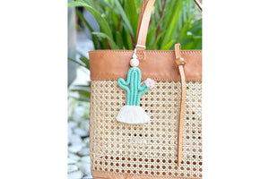 Macrame wall hanging BLUE GREEN - Mila Millie