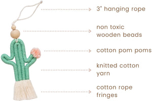 Macrame wall hanging BLUE GREEN - Mila Millie