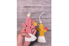 Load image into Gallery viewer, Macrame wall hanging MUSTARD YELLOW PINK - Mila Millie