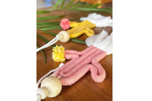 Load image into Gallery viewer, Macrame wall hanging MUSTARD YELLOW PINK - Mila Millie