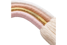 Load image into Gallery viewer, Macrame wall hanging PINK GOLD - Mila Millie