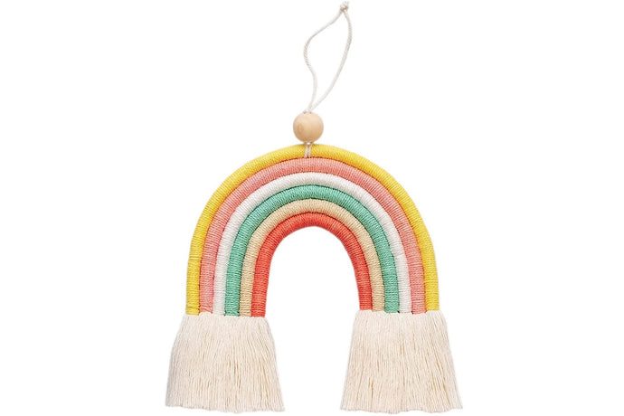 Macrame wall hanging UNICORN RAINBOW - Mila Millie