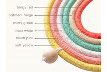 Load image into Gallery viewer, Macrame wall hanging UNICORN RAINBOW - Mila Millie