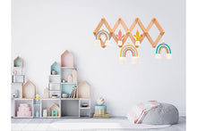 Load image into Gallery viewer, Macrame wall hanging UNICORN RAINBOW - Mila Millie