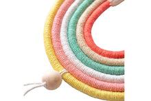 Load image into Gallery viewer, Macrame wall hanging UNICORN RAINBOW - Mila Millie