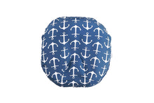Load image into Gallery viewer, Minky lounger cover BLUE ANCHOR
