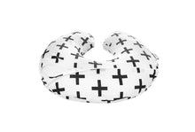 Load image into Gallery viewer, Nursing pillow cover BLACK CROSS