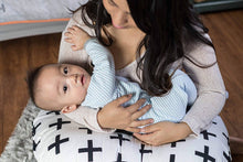 Load image into Gallery viewer, Nursing pillow cover BLACK CROSS