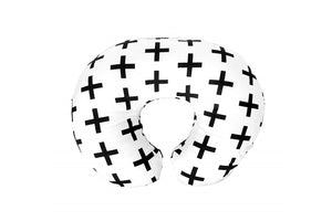 Nursing pillow cover BLACK CROSS
