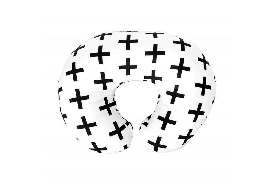 Nursing pillow cover BLACK CROSS
